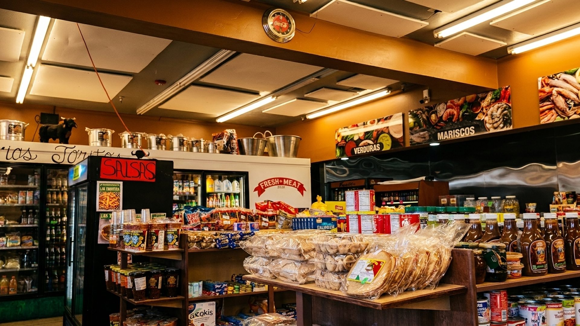 The meat counter