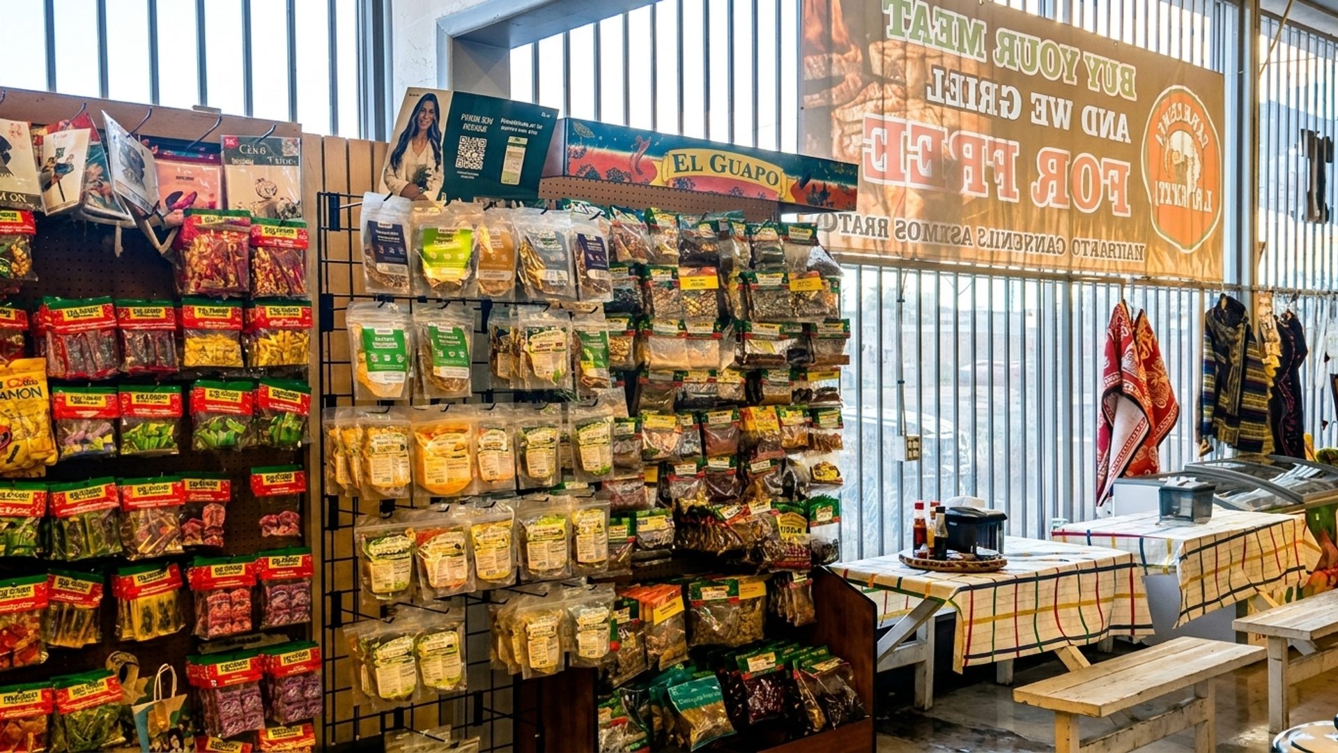 Spices, dried goods, and hard-to-find ingredients