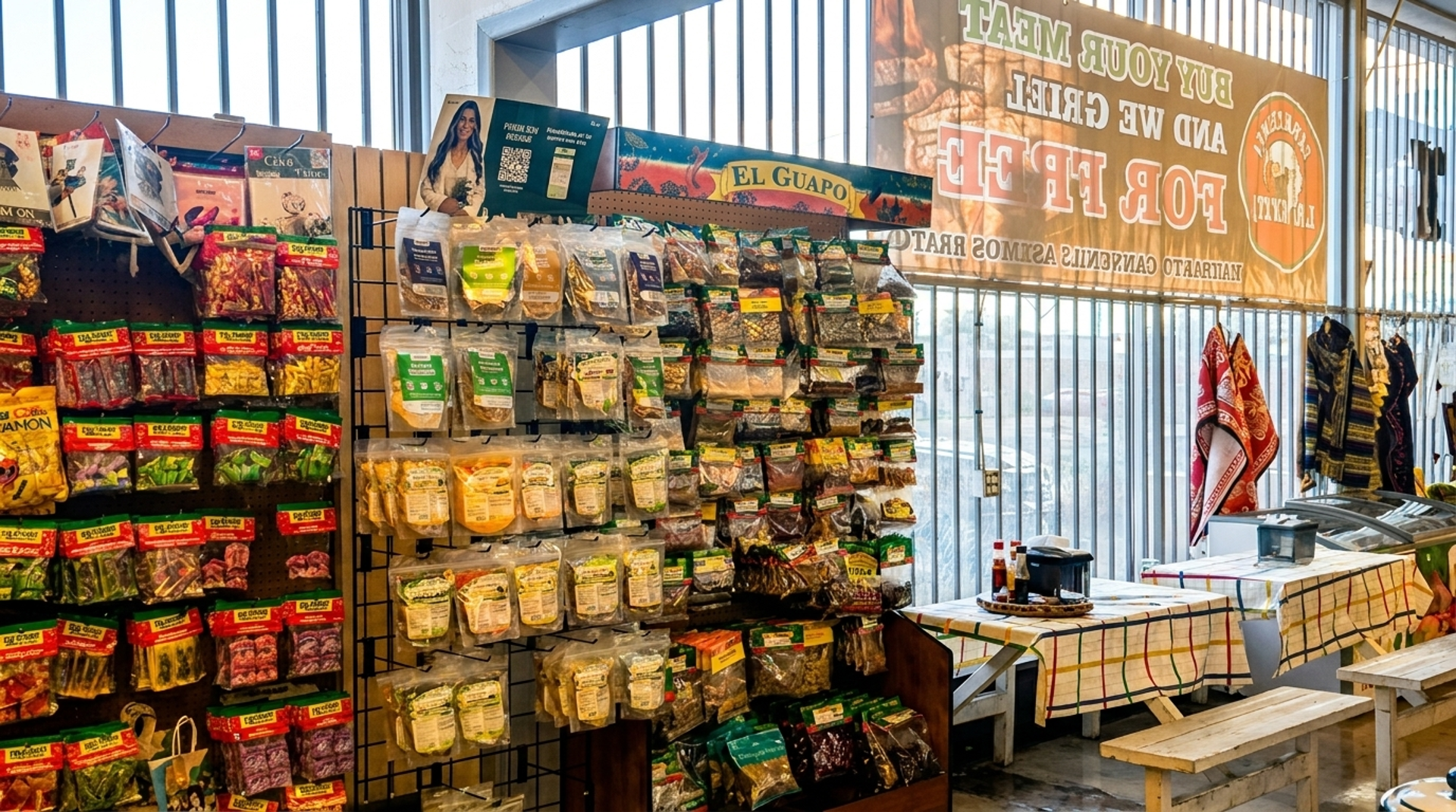 Spices, dried goods, and hard-to-find ingredients